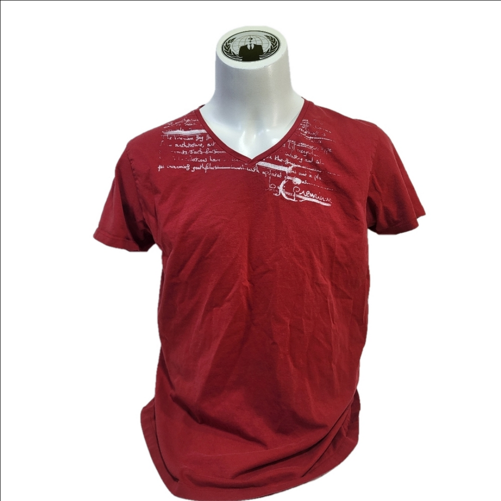Jack & Jones Premium Red Graphic Men's T-Shirt